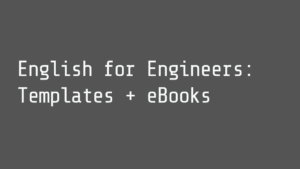 English for Engineers: Self-paced Learning